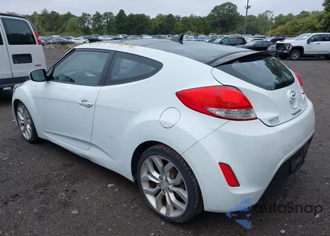 2013 Hyundai Veloster Base W/Gray из США, поврежденный, VIN KMHTC6AD1DU098281